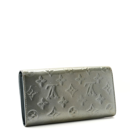 Louis Vuitton Vernis Sarah Wallet Givre 3 of 10