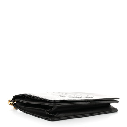 Chanel Patent Timeless CC Wallet On Chain WOC Black 4 of 10
