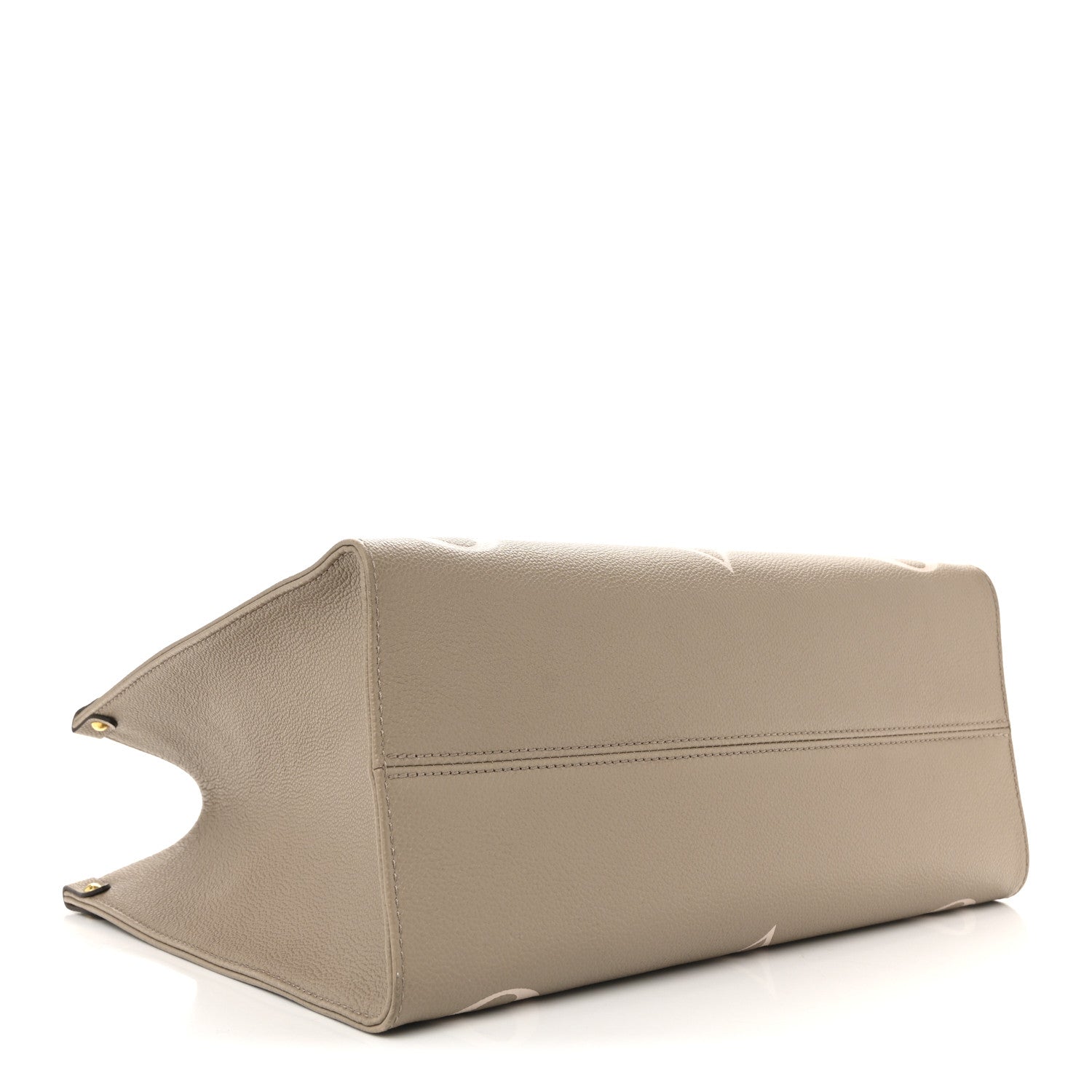 Louis Vuitton Empreinte Monogram Giant Onthego MM Tourterelle Creme 4 of 13