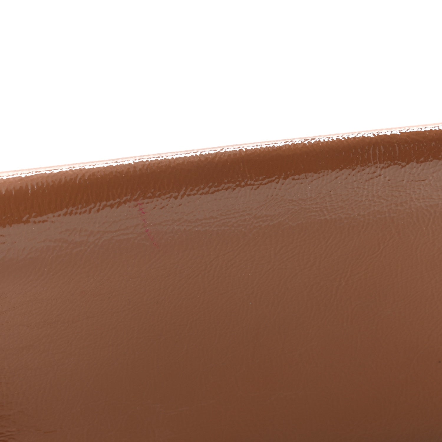 Saint Laurent Patent Calfskin Large Belle De Jour Clutch Nude 9 of 9