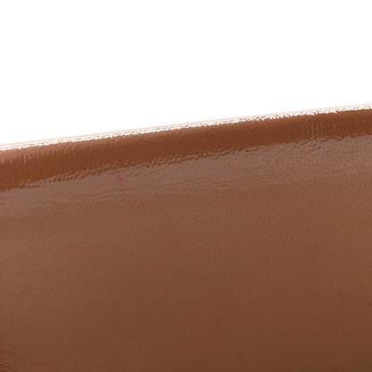 Saint Laurent Patent Calfskin Large Belle De Jour Clutch Nude 9 of 9