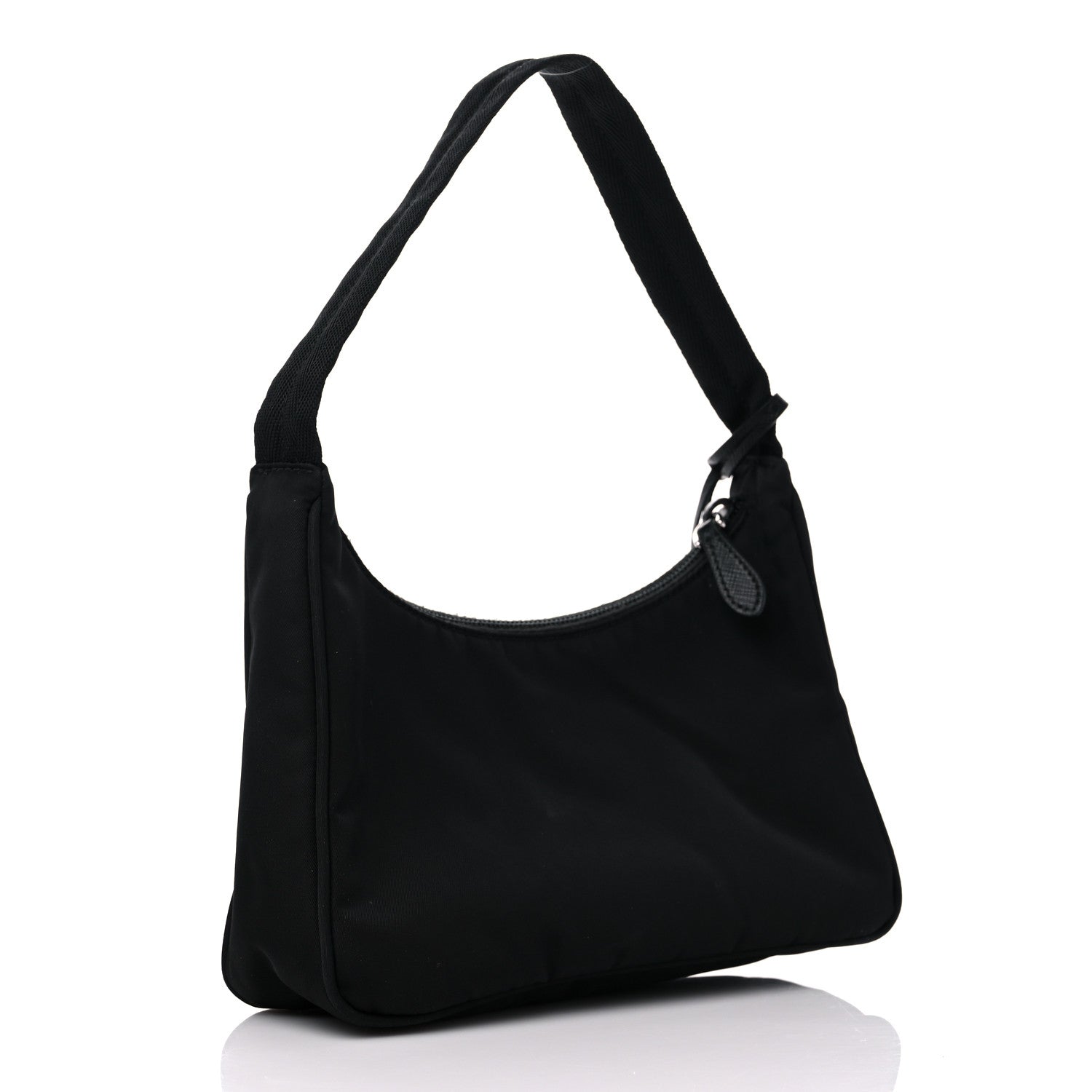Prada Tessuto Nylon Mini Re-Edition 2000 Bag Black 3 of 13