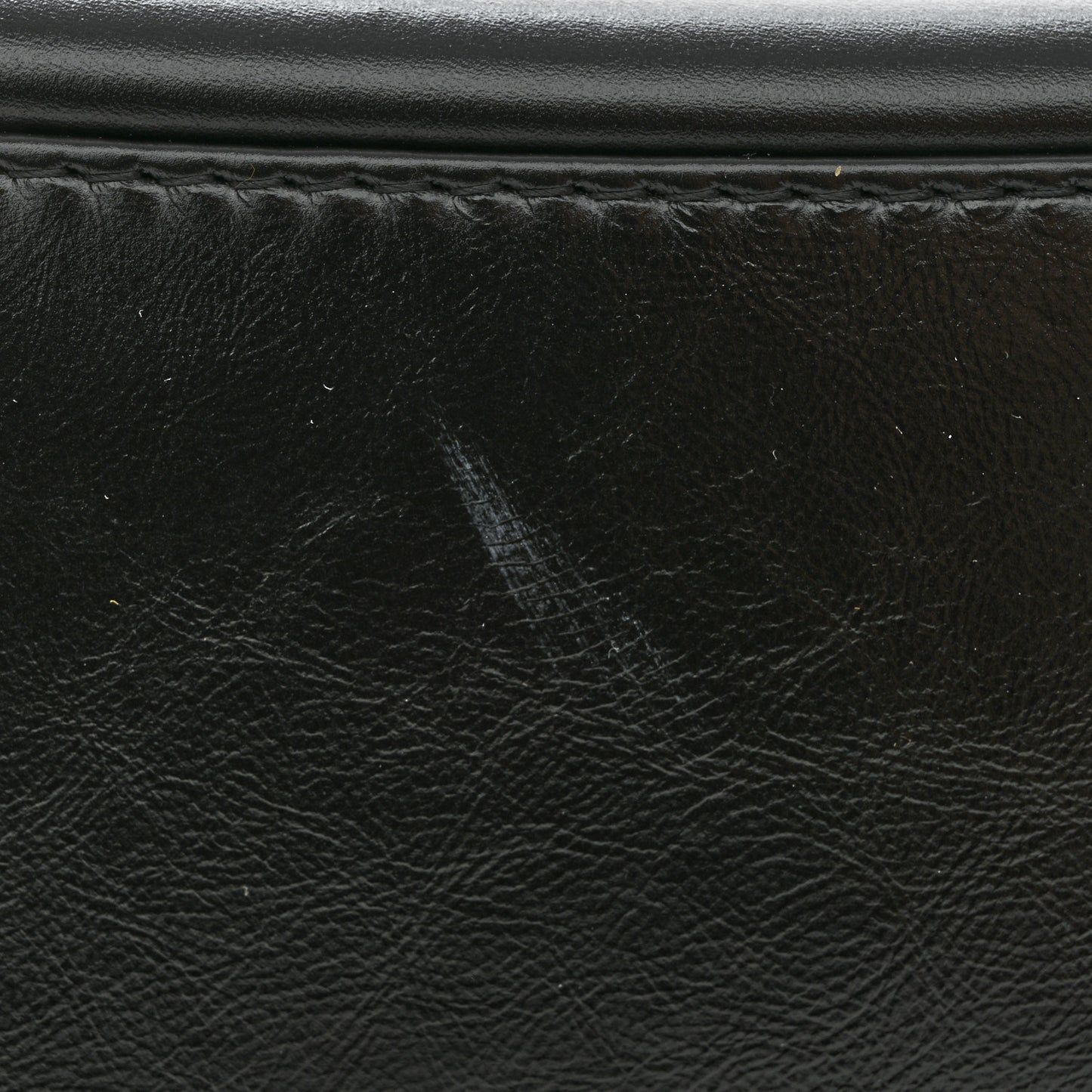 Aged Calfskin Quilted Small Gabrielle Backpack Black White