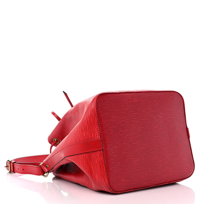 Louis Vuitton Epi Petit Noe Castillan Red 4 of 13