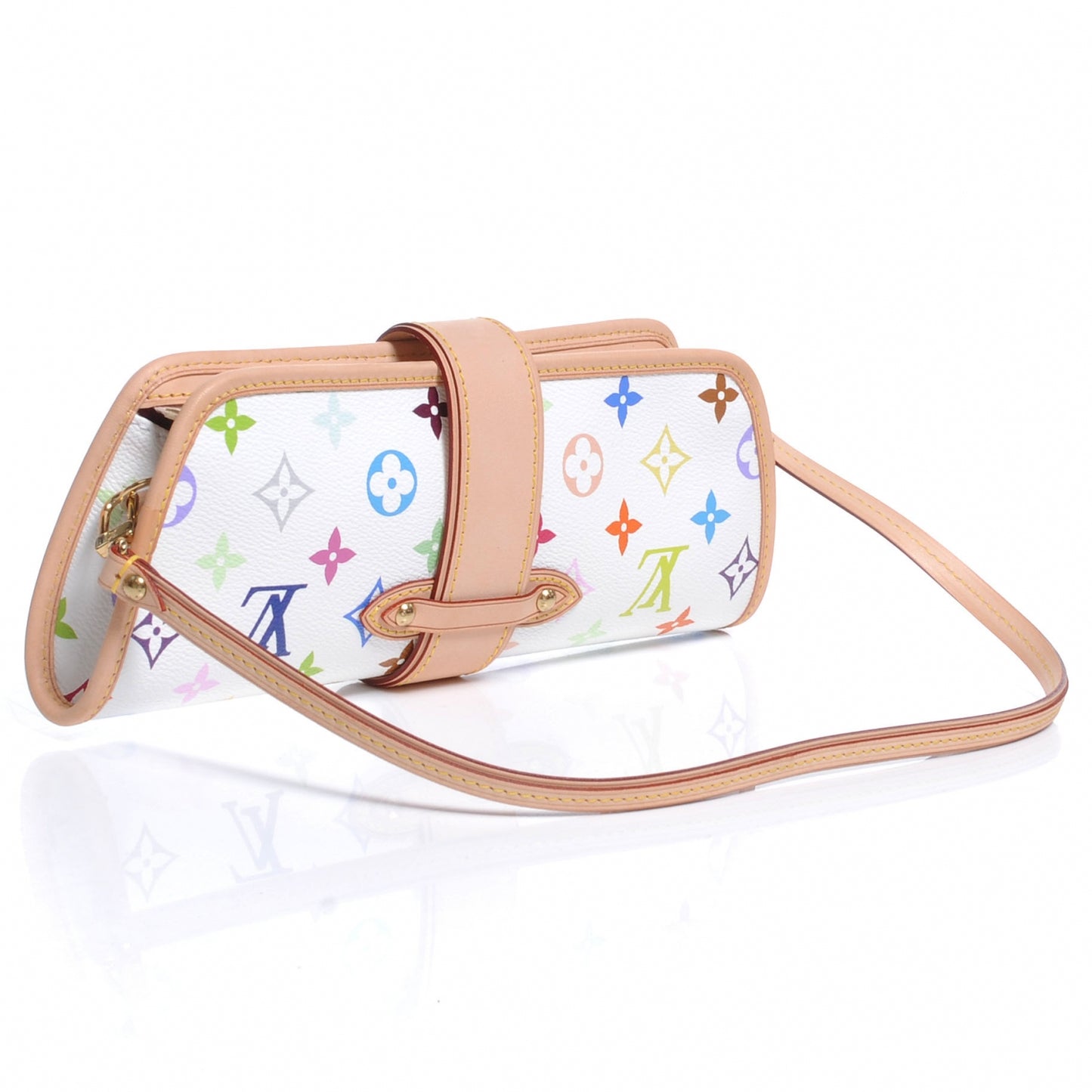 Monogram Multicolor Shirley White