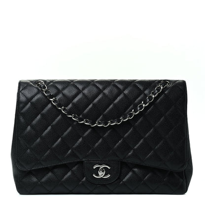 Chanel Caviar Quilted Maxi Single Flap Black 1 of 4