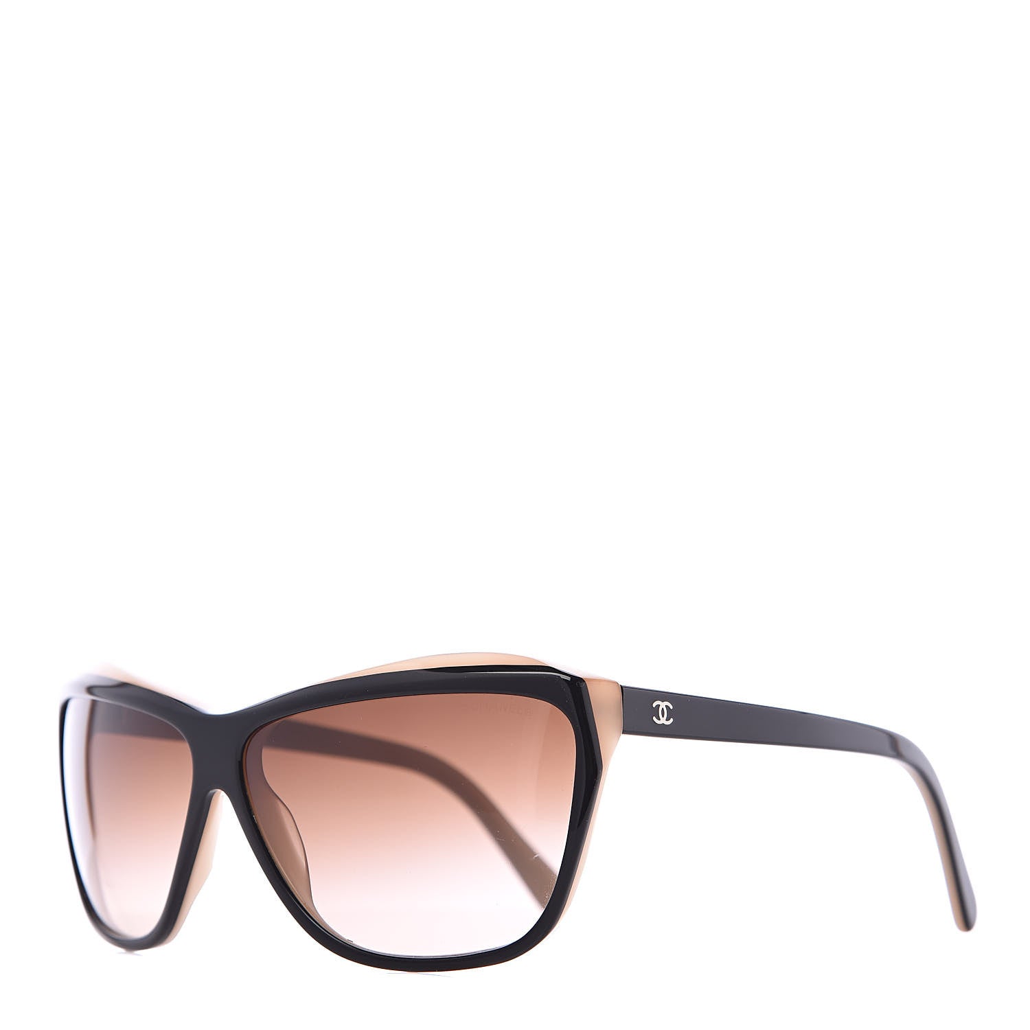 Chanel CC Sunglasses 5153 Black Taupe 1 of 7