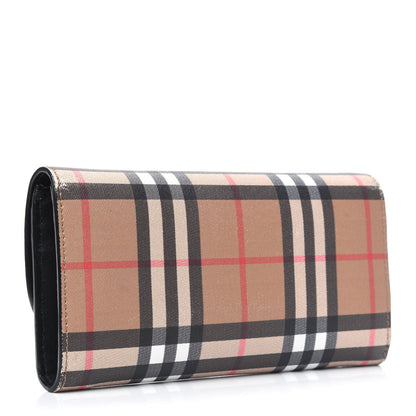 Burberry Vintage Check Halton Wallet Black 3 of 16