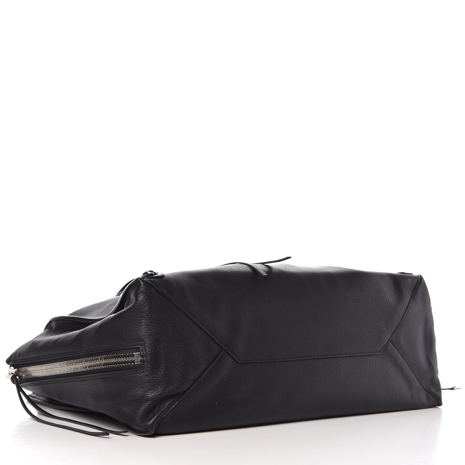 Balenciaga Supple Calfskin Papier A4 Zip Around Tote Black 4 of 11