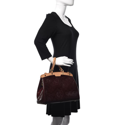 Louis Vuitton Vernis Brea MM Rouge Fauviste 2 of 11