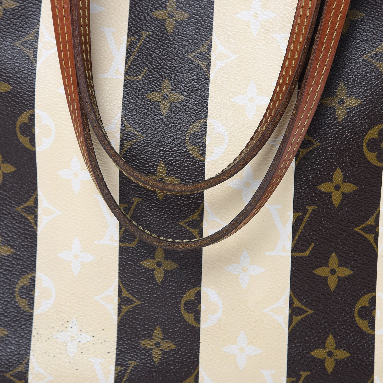 Louis Vuitton Monogram Rayures Neverfull MM 16 of 23