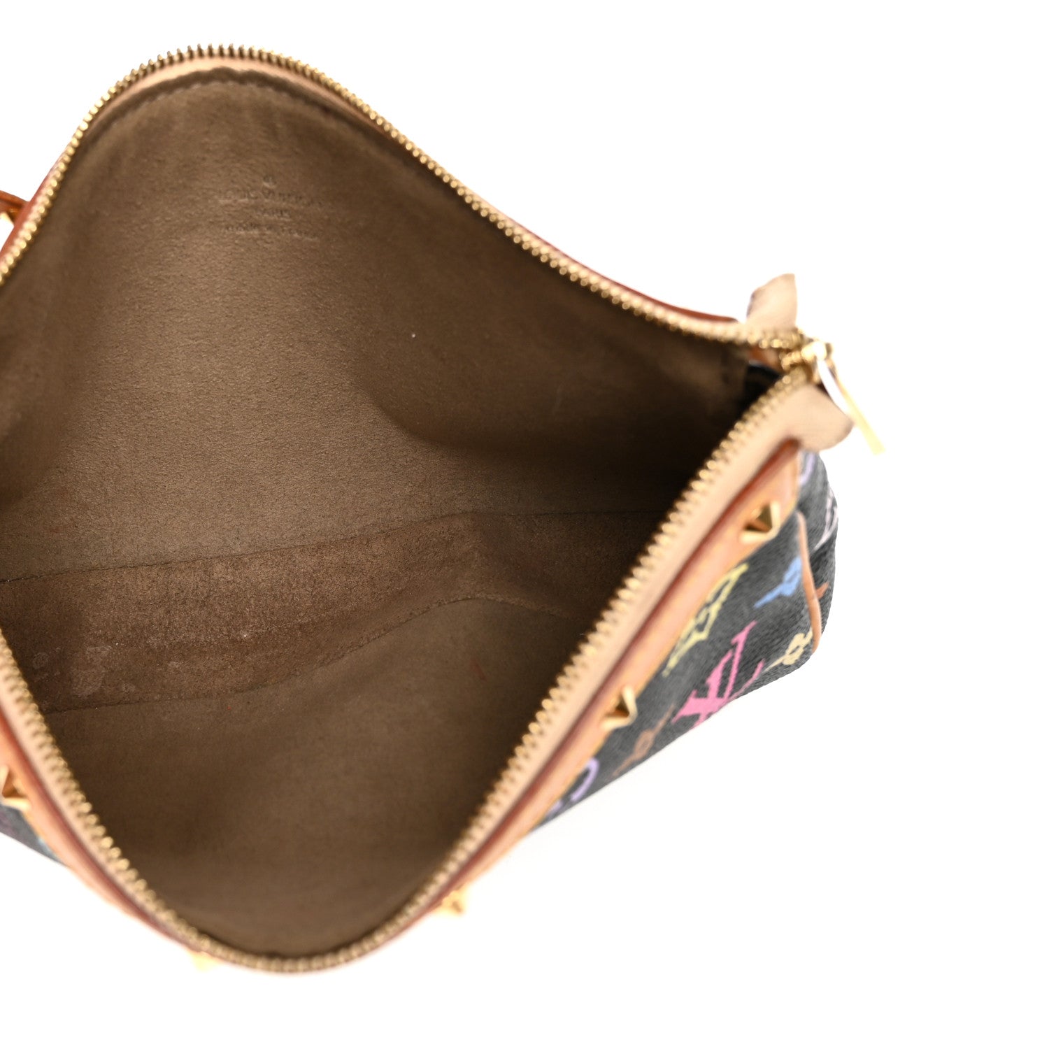 Louis Vuitton Monogram Multicolor Pochette Accessories Black 5 of 13