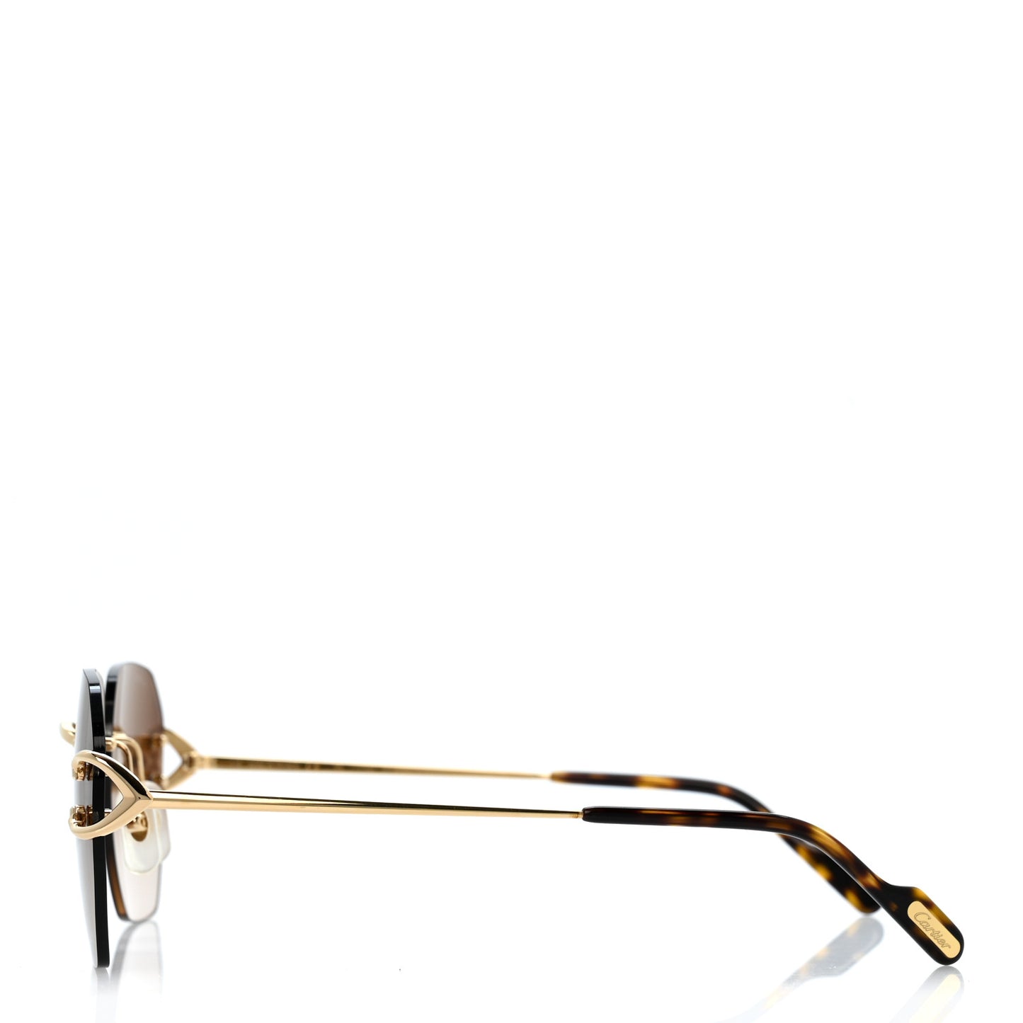 Signature C De Cartier Sunglasses CT0394S  Gold