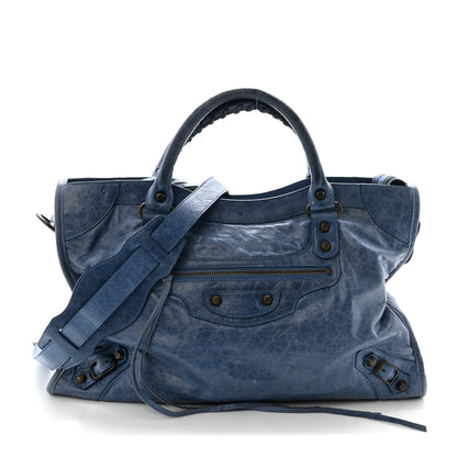 Balenciaga Agneau Classic Hardware City Bleuet 1 of 9