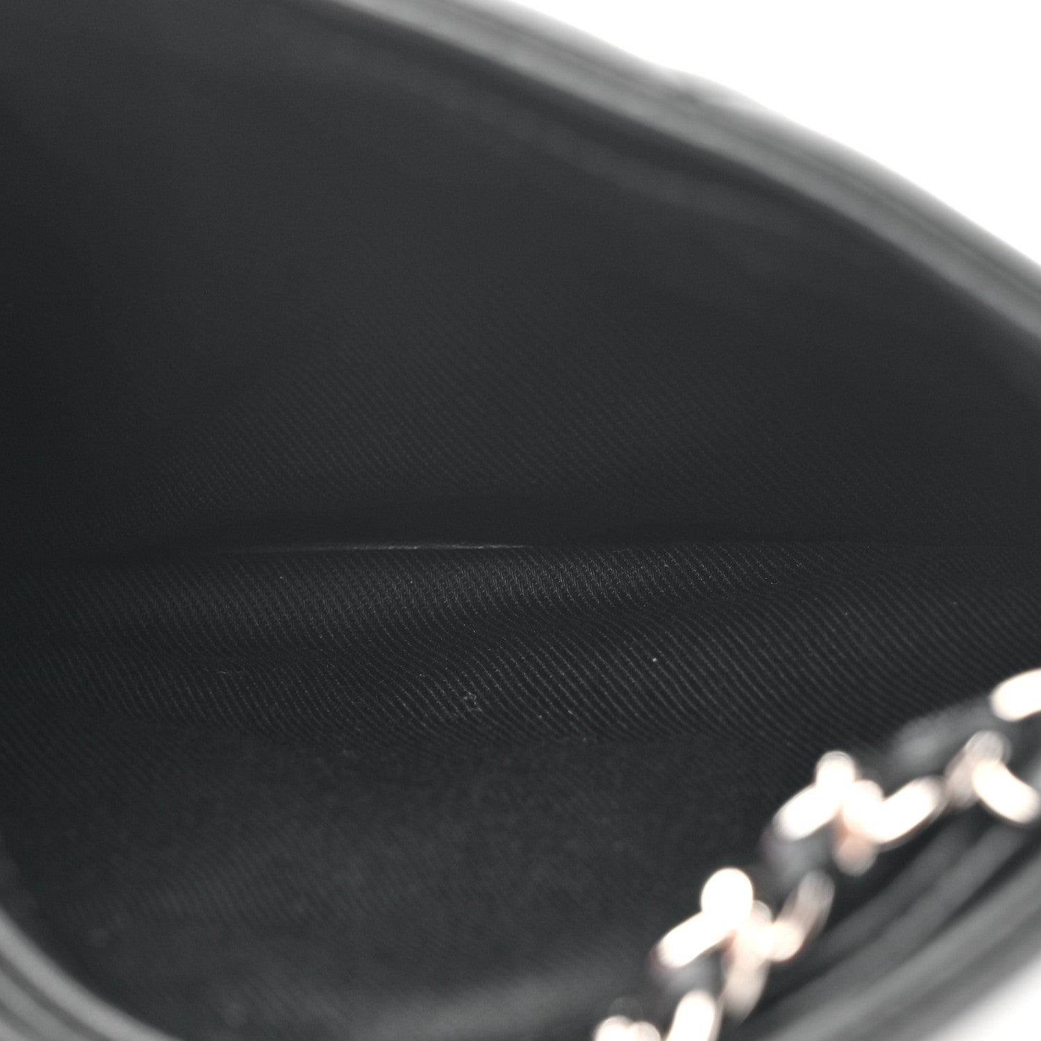 Chanel Lambskin Quilted Crossbody Bag Black 5 of 11