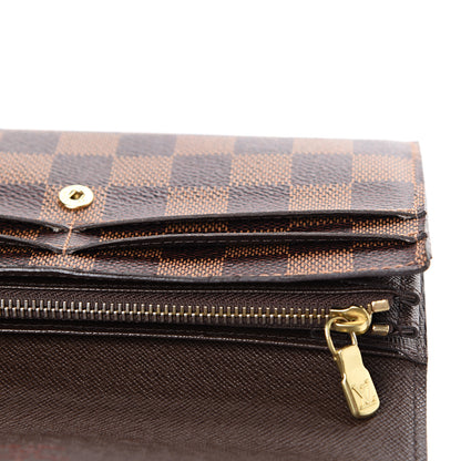 Louis Vuitton Damier Ebene Sarah Wallet 8 of 11