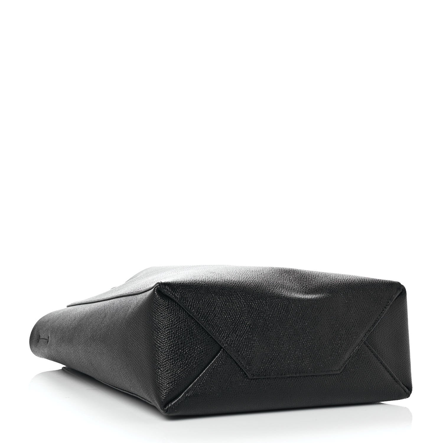 Celine Grained Calfskin Small Vertical Cabas Black 4 of 9