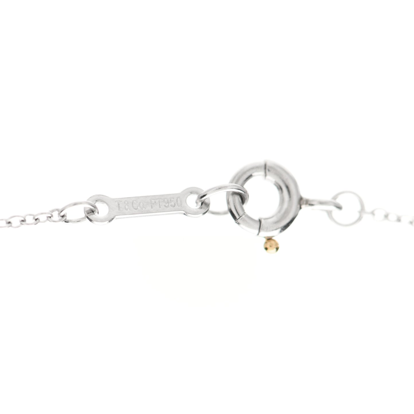Platinum Diamond Paloma Picasso Loving Heart Pendant Necklace