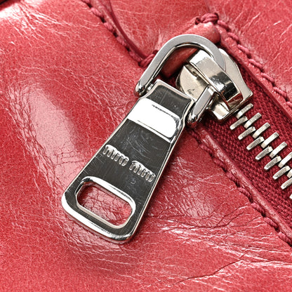 Miu Miu Vitello Shine Crossbody Bruyere 14 of 17
