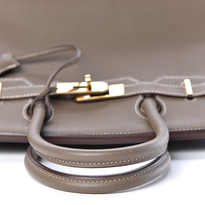 Hermes Togo Birkin 30 Etoupe 11 of 38