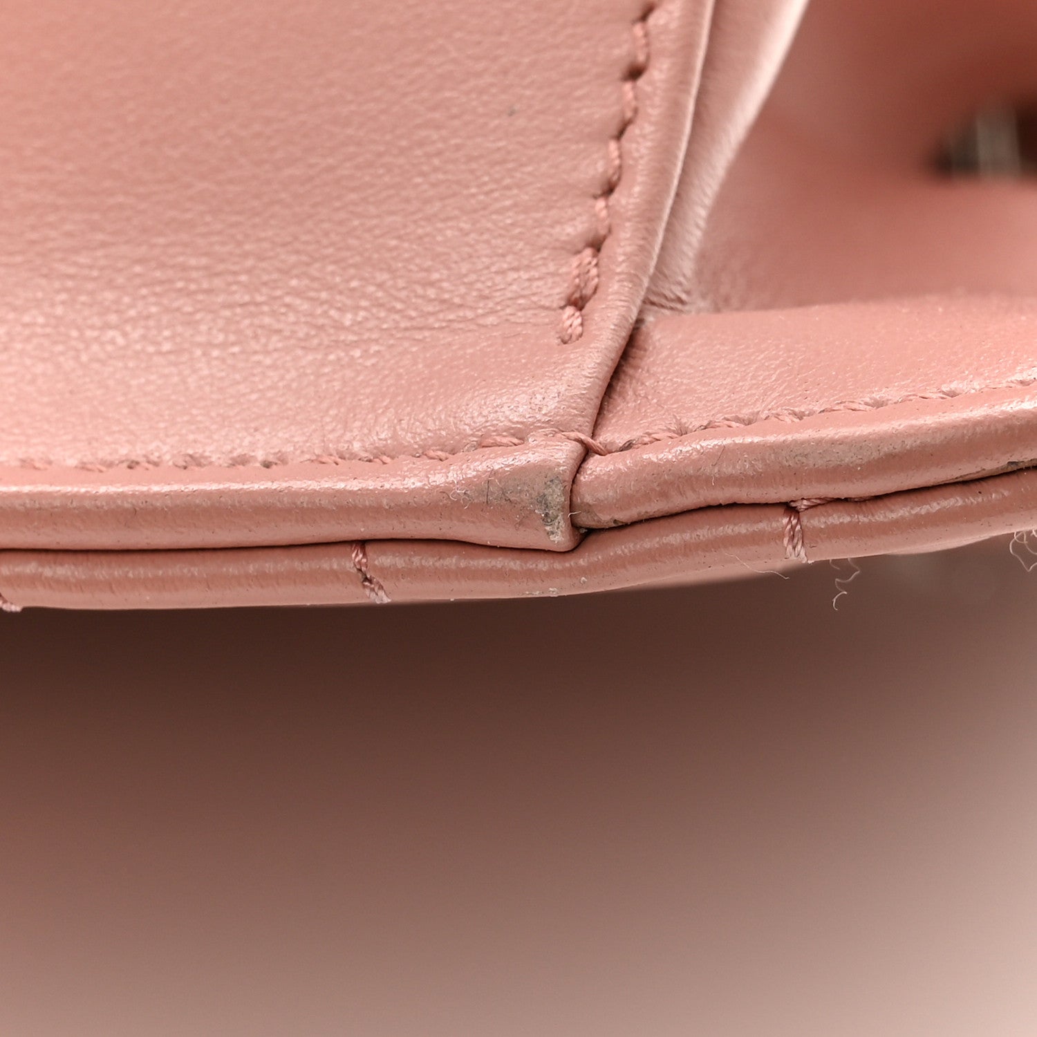 Salvatore Ferragamo Calfskin Quilted Gancini Flap Bag Antique Rose 13 of 14