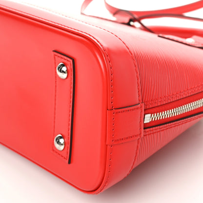 Louis Vuitton Epi Alma BB Coquelicot 9 of 9