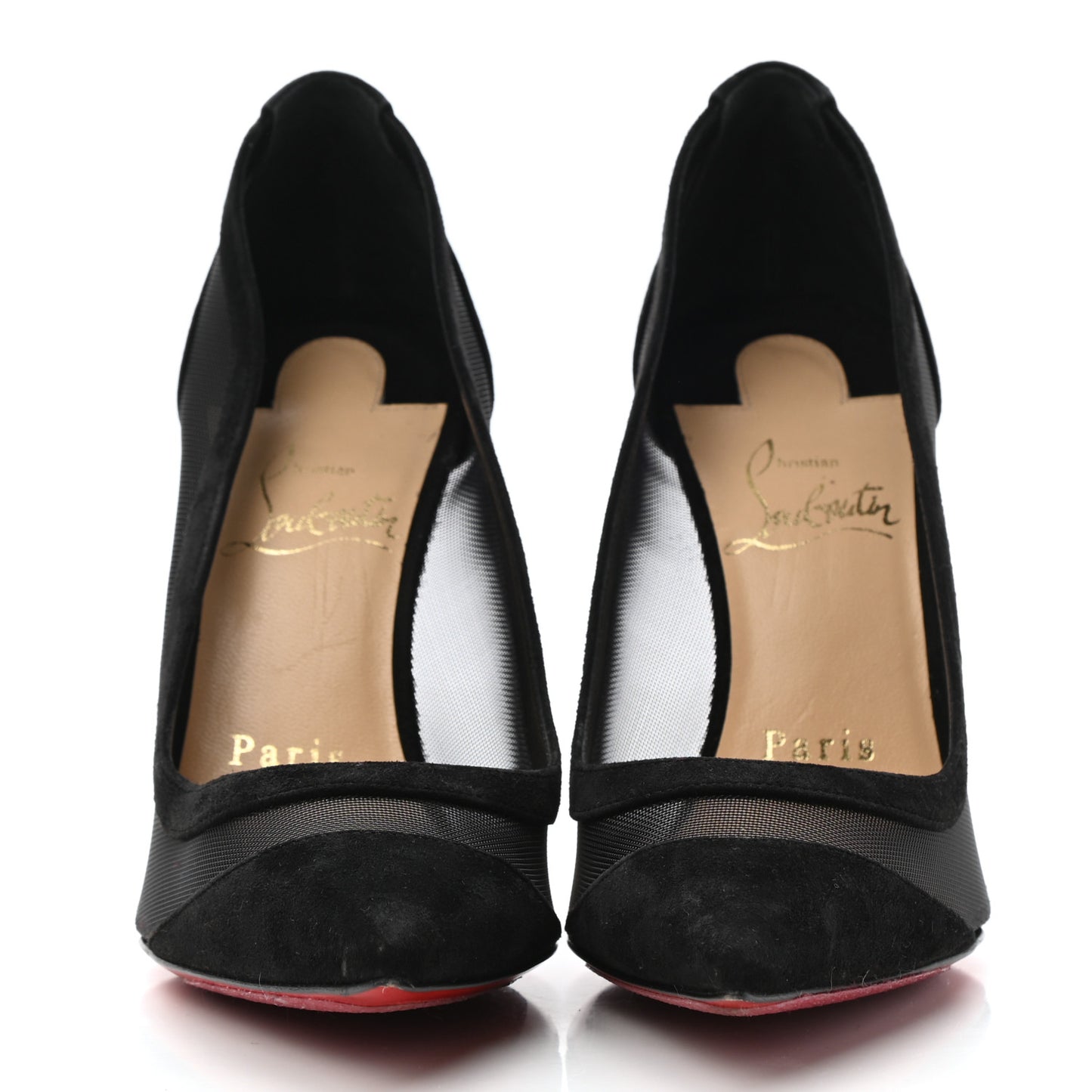Veau Velours Rete Galativi 100 Pumps 35 Black