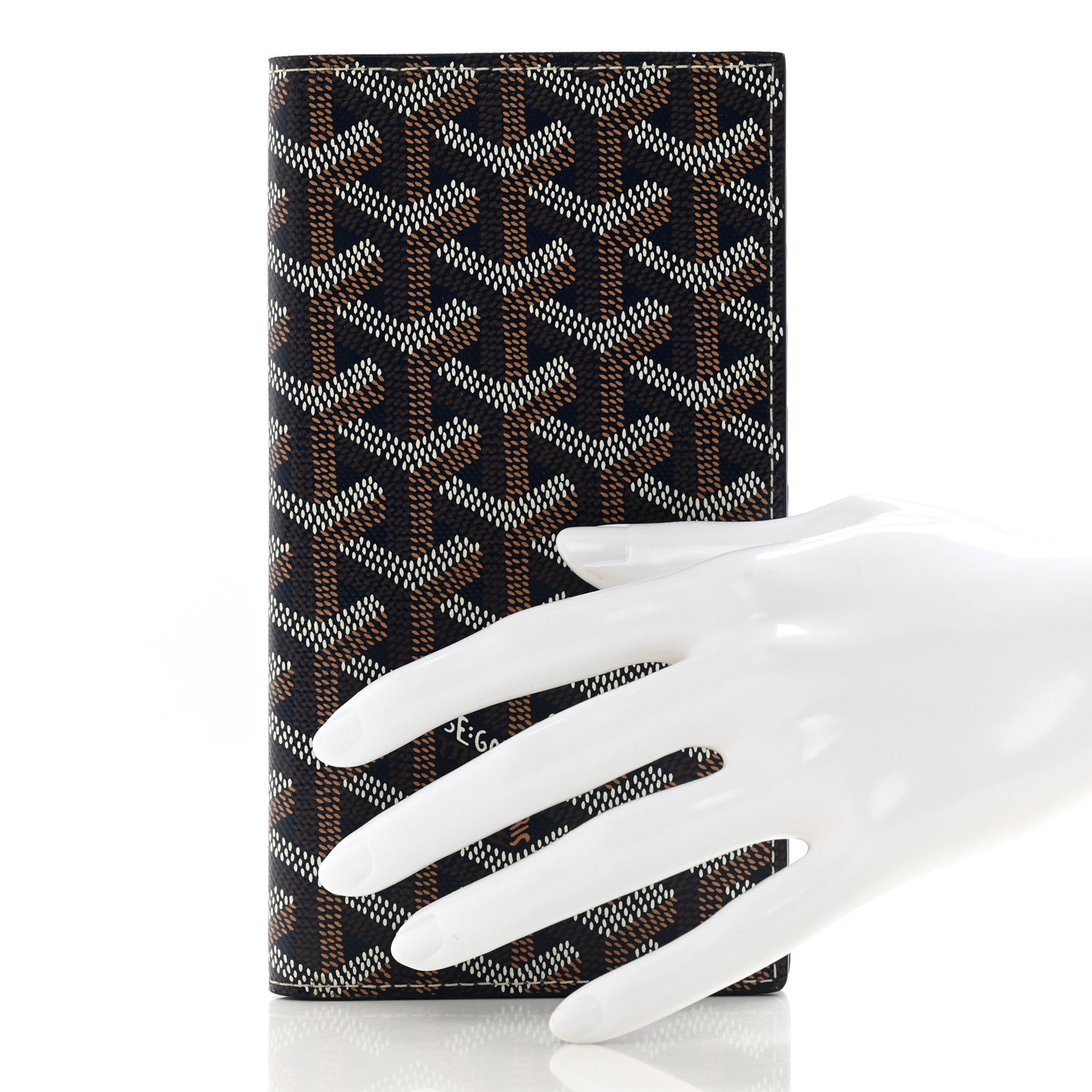 Goyard Goyardine Long Bi-Fold Wallet Navy 2 of 8