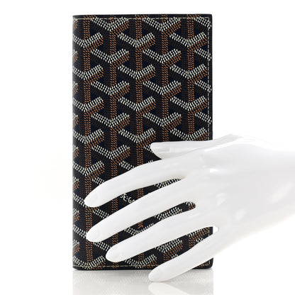 Goyard Goyardine Long Bi-Fold Wallet Navy 2 of 8