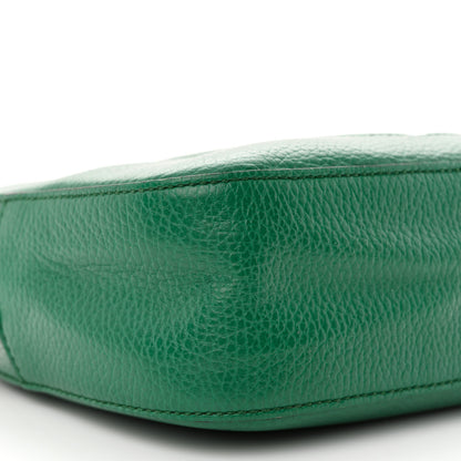 Gucci Pebbled Calfskin Small Soho Disco Bag Emerald Green 9 of 12