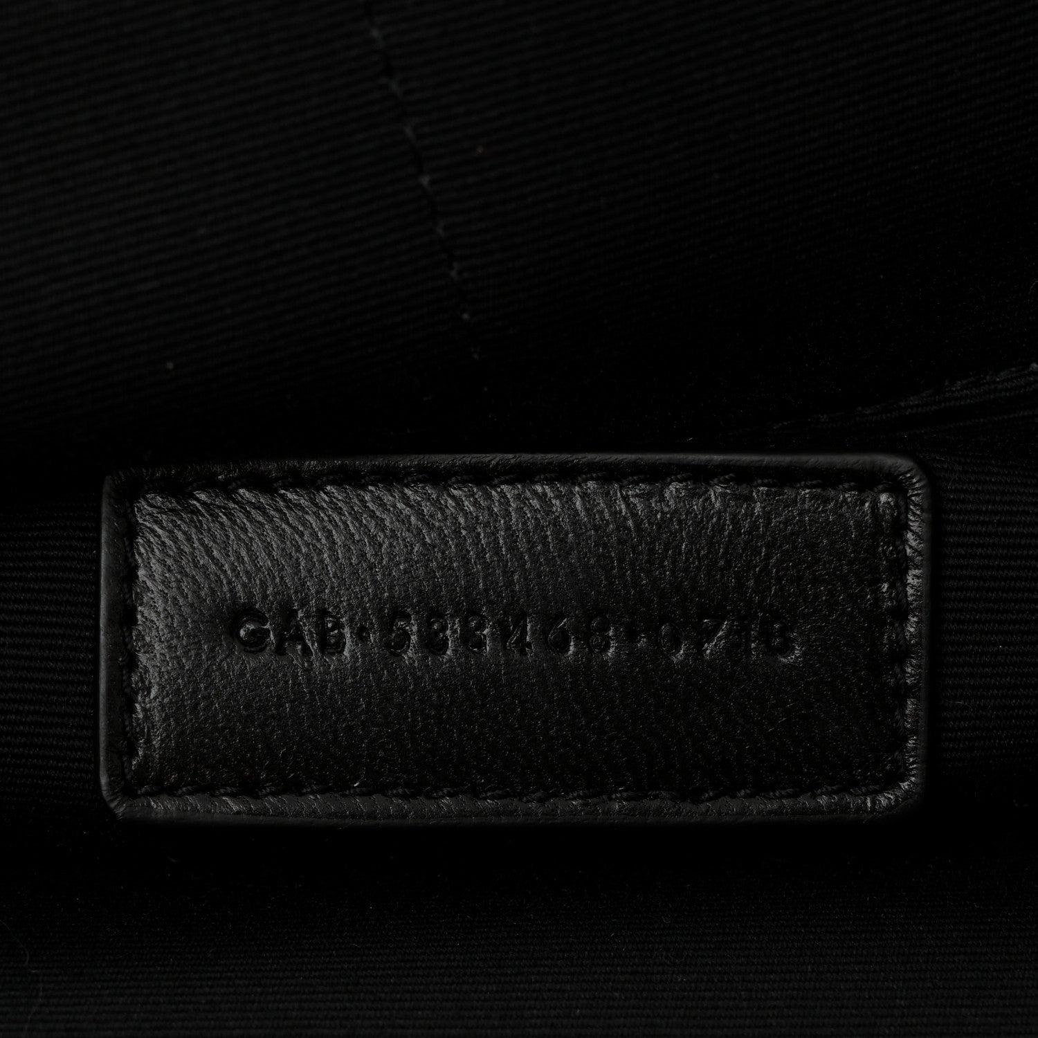 Saint Laurent Lambskin Patchwork Monogram Jamie Document Holder Red 7 of 11