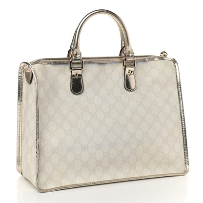 Gucci GG Plus Monogram Medium Joy Tote Bag White 3 of 18