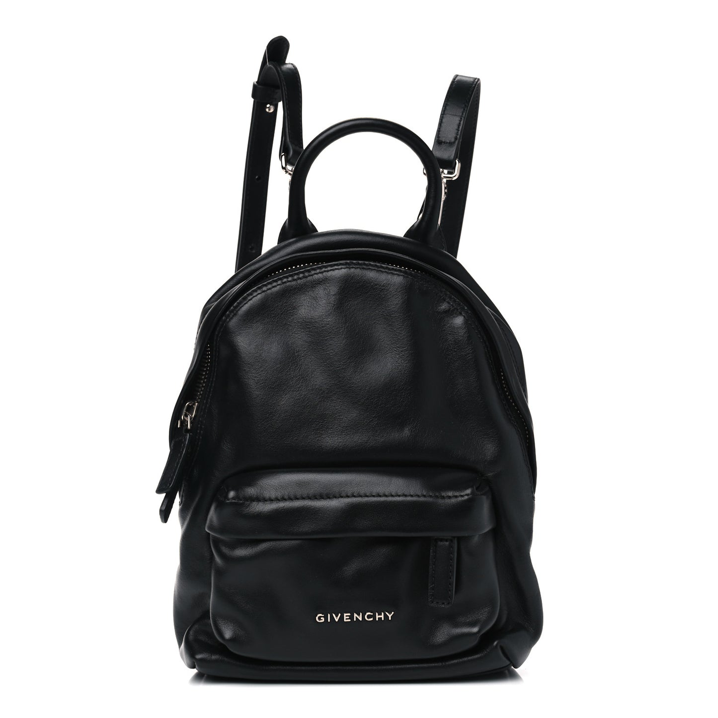 Smooth Calfskin Nano Backpack Black