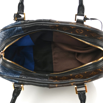 Louis Vuitton Monogram Stripes Medium Bag Marine 5 of 11