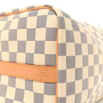 Louis Vuitton Damier Azur Speedy Bandouliere 30 6 of 10