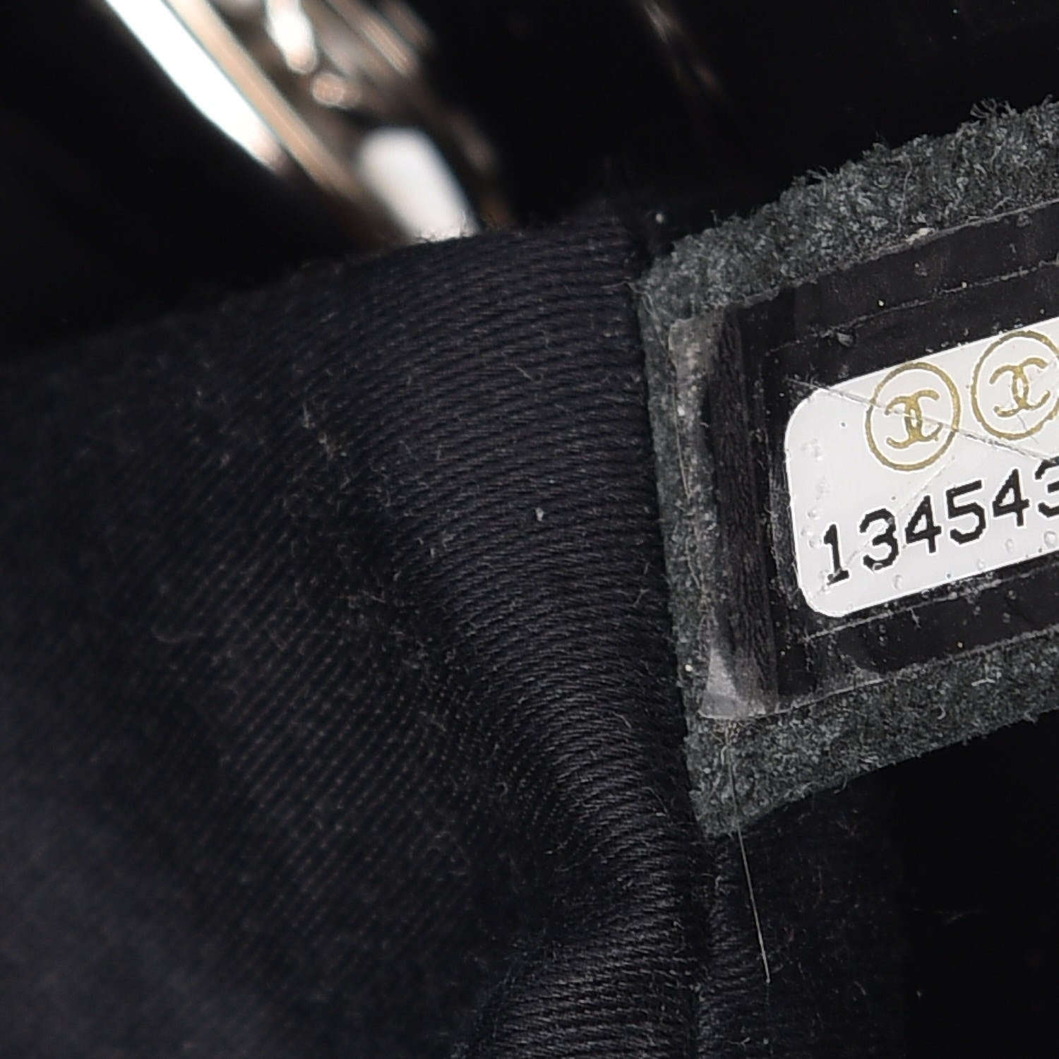 Chanel Patent Crystal Strass Bonbons Tote Black 7 of 11
