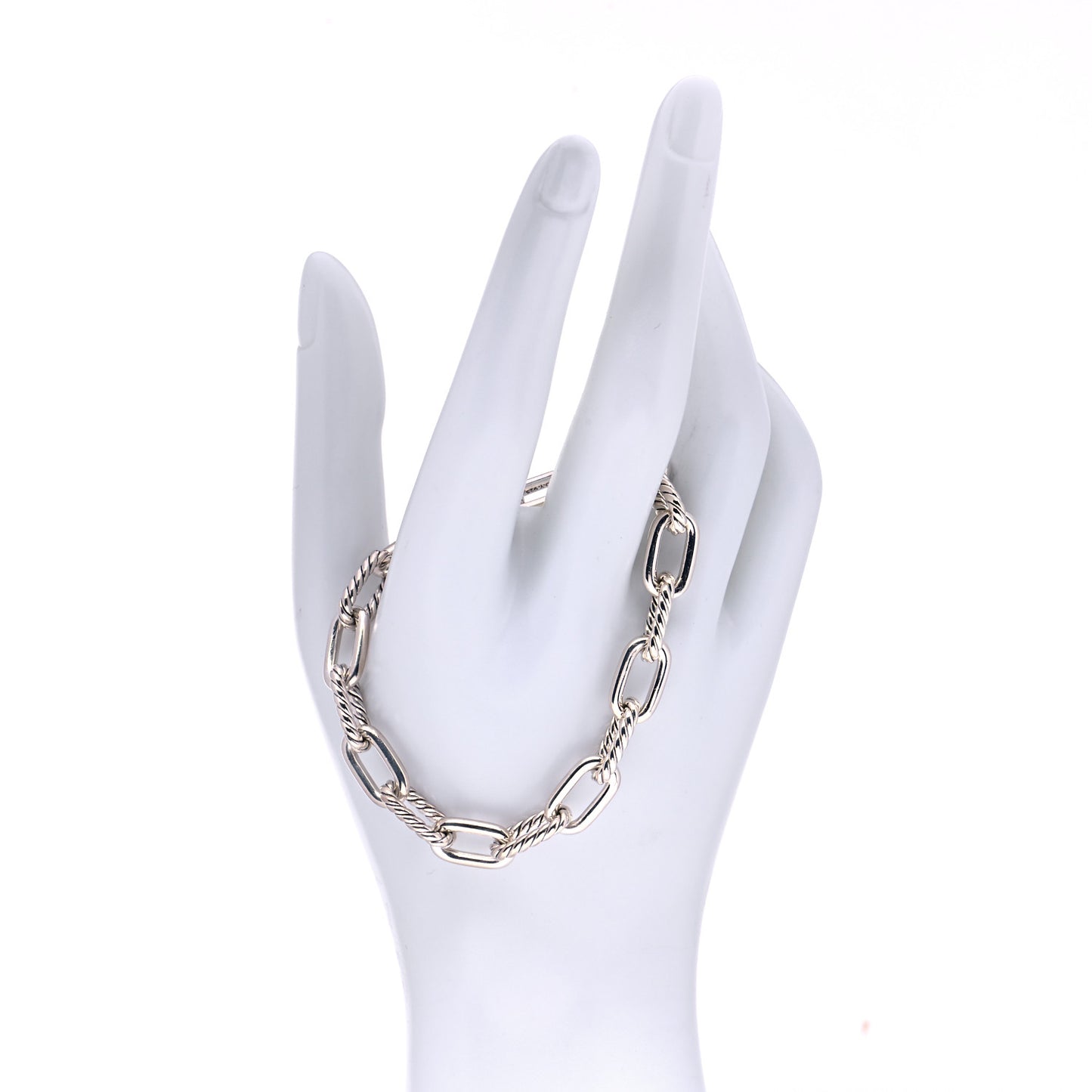 Sterling Silver 8.5mm Madison Chain Bracelet