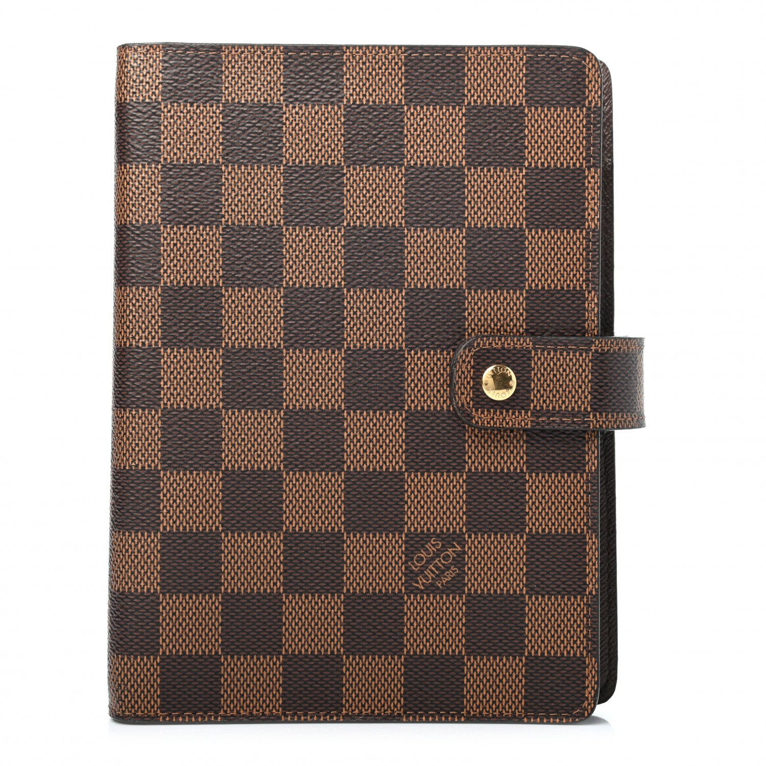 Louis Vuitton Damier Ebene Medium Ring Agenda Cover 1 of 7