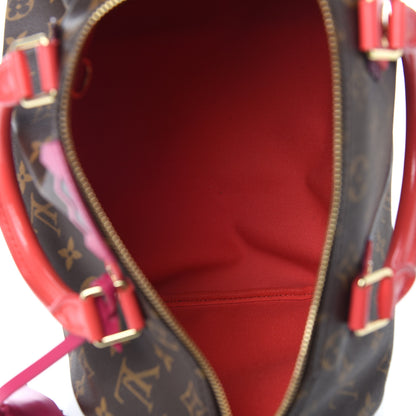 Louis Vuitton Monogram Totem Speedy 30 Flamingo 4 of 8