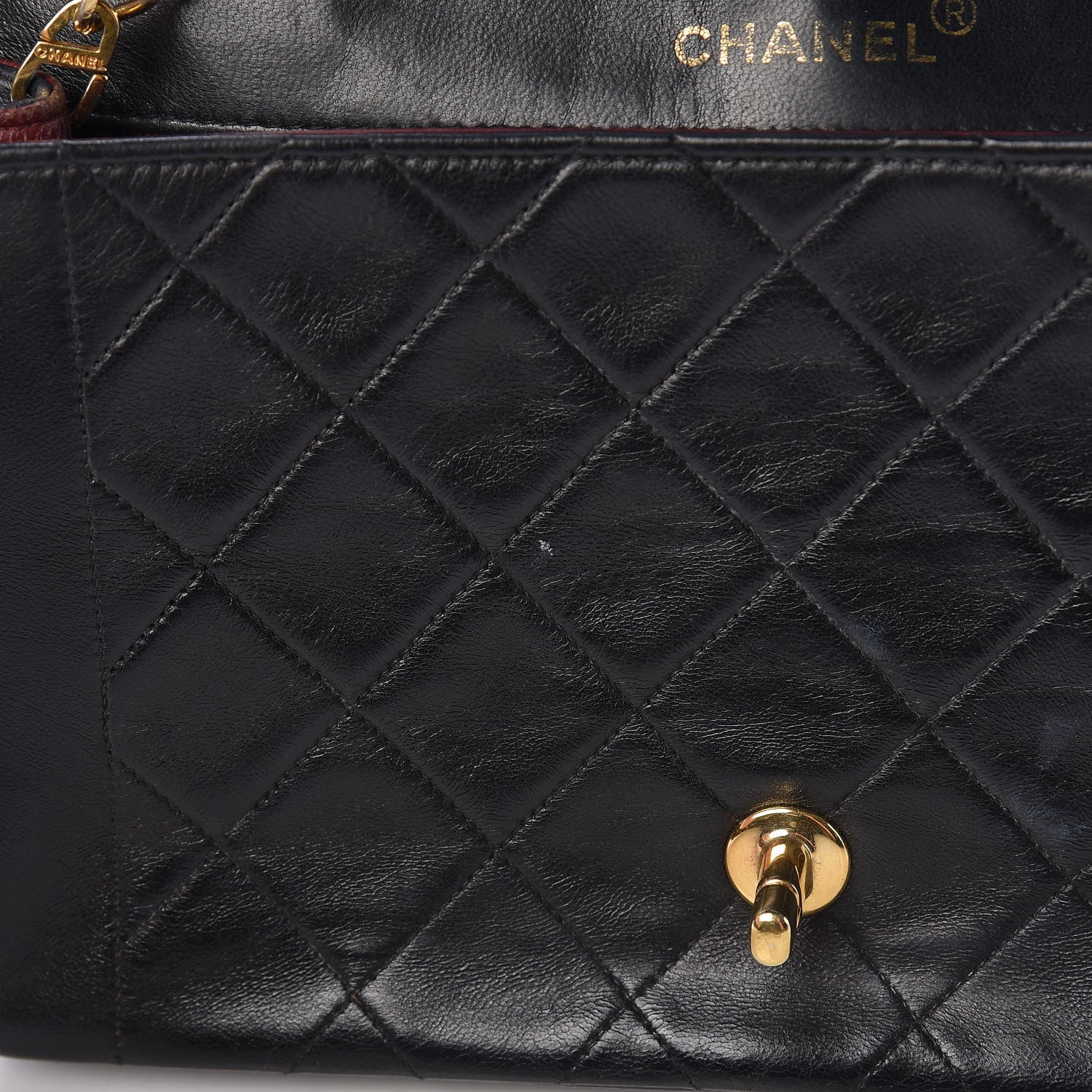 Chanel Lambskin Quilted Small Single Flap Black 12 of 29