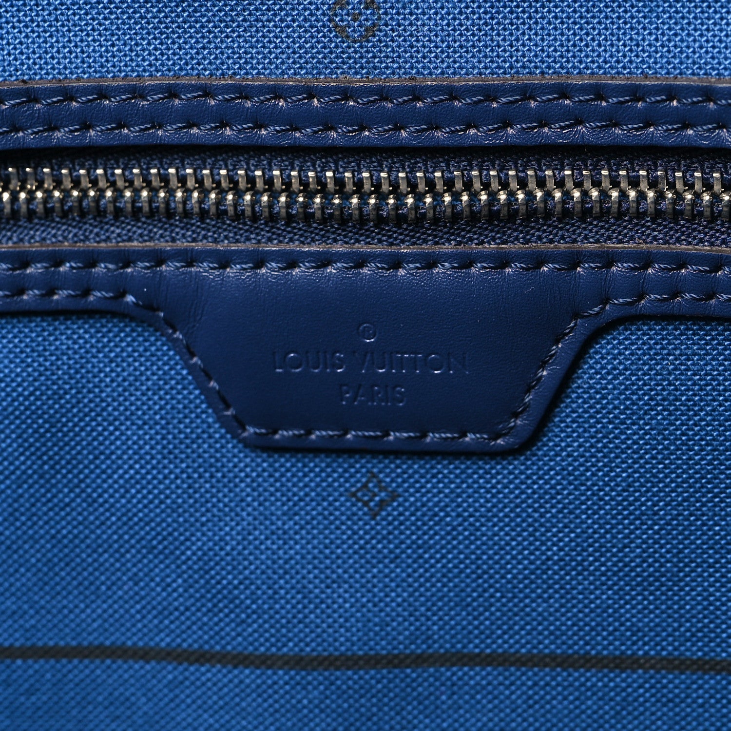 Louis Vuitton Monogram Escale Neverfull MM Blue 5 of 8