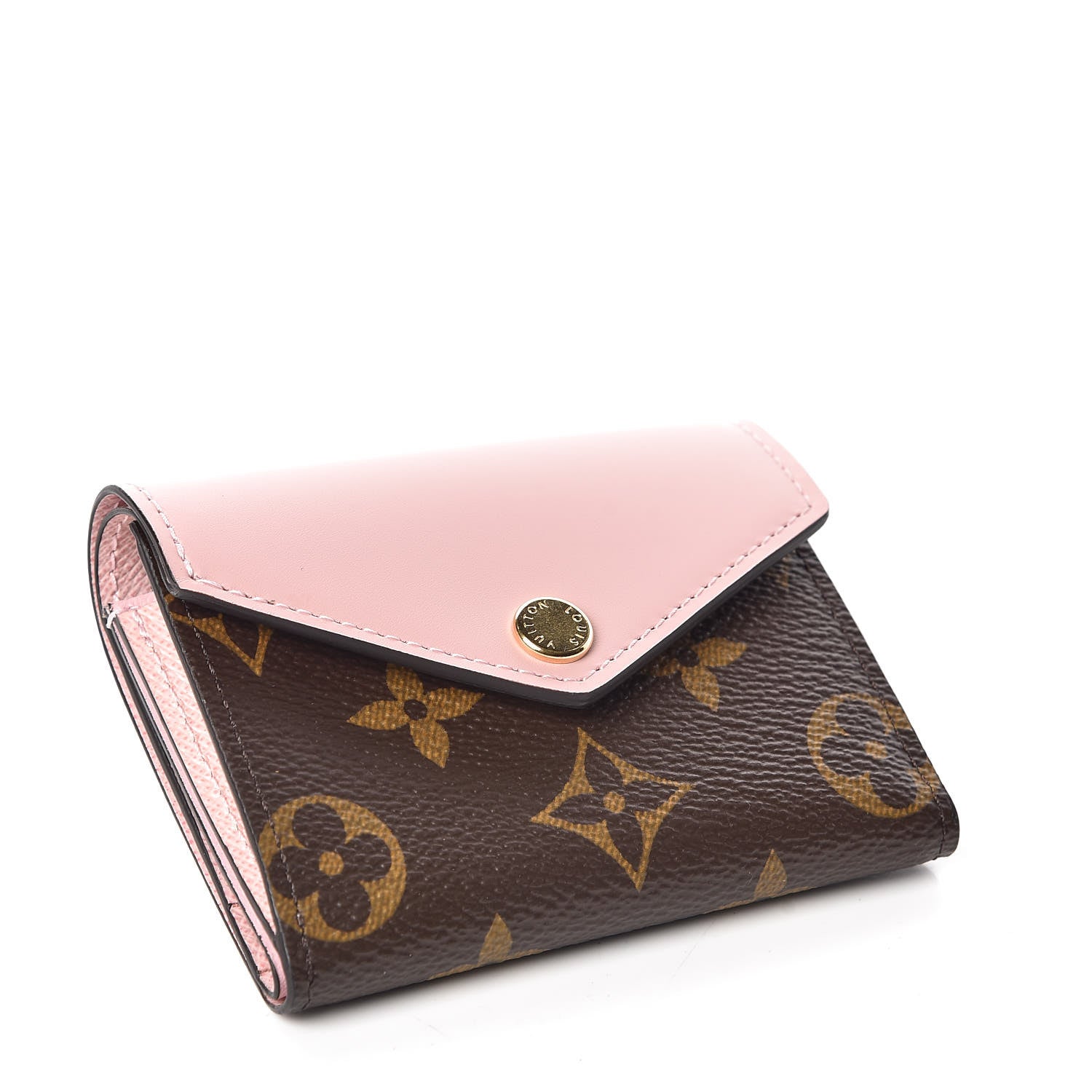 Louis Vuitton Monogram Zoe Wallet Rose Ballerine 4 of 10