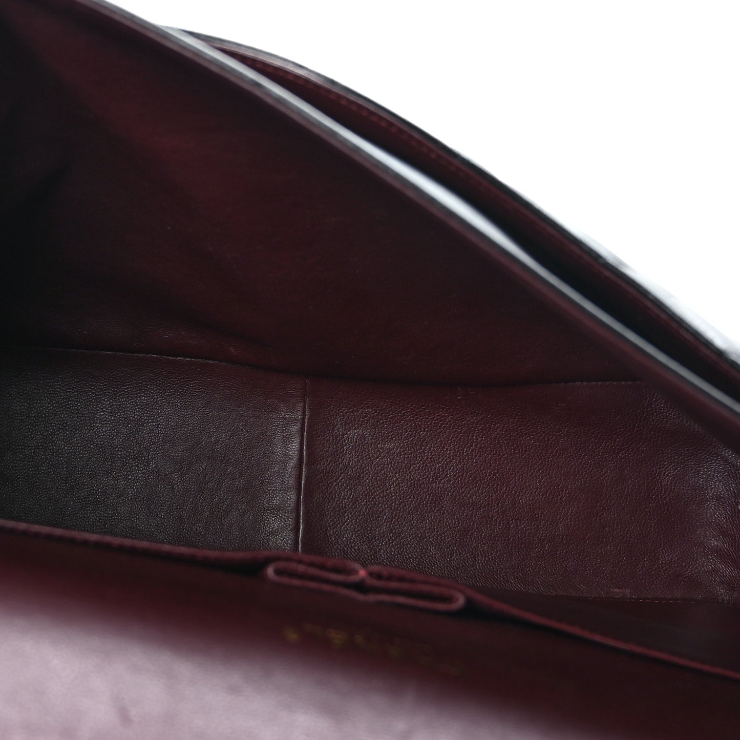 Lambskin Quilted Maxi Double Flap Black