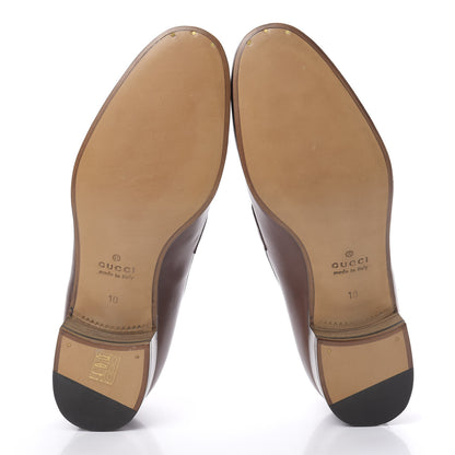 Gucci Calfskin Mens Jakarta Loafers 10 Indian Ebony 5 of 10