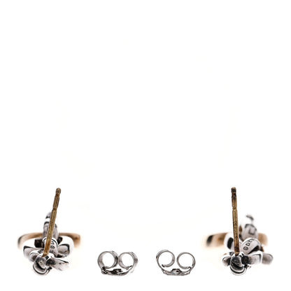 David Yurman Sterling Silver 18K Yellow Gold Wellesley Link Drop Earrings 3 of 5