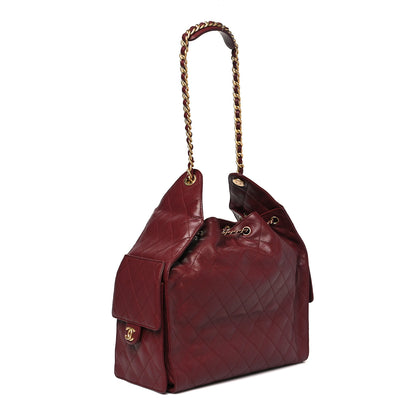 Chanel Caviar Quilted Medium Chanel 25 Handbag Burgundy 4 of 13