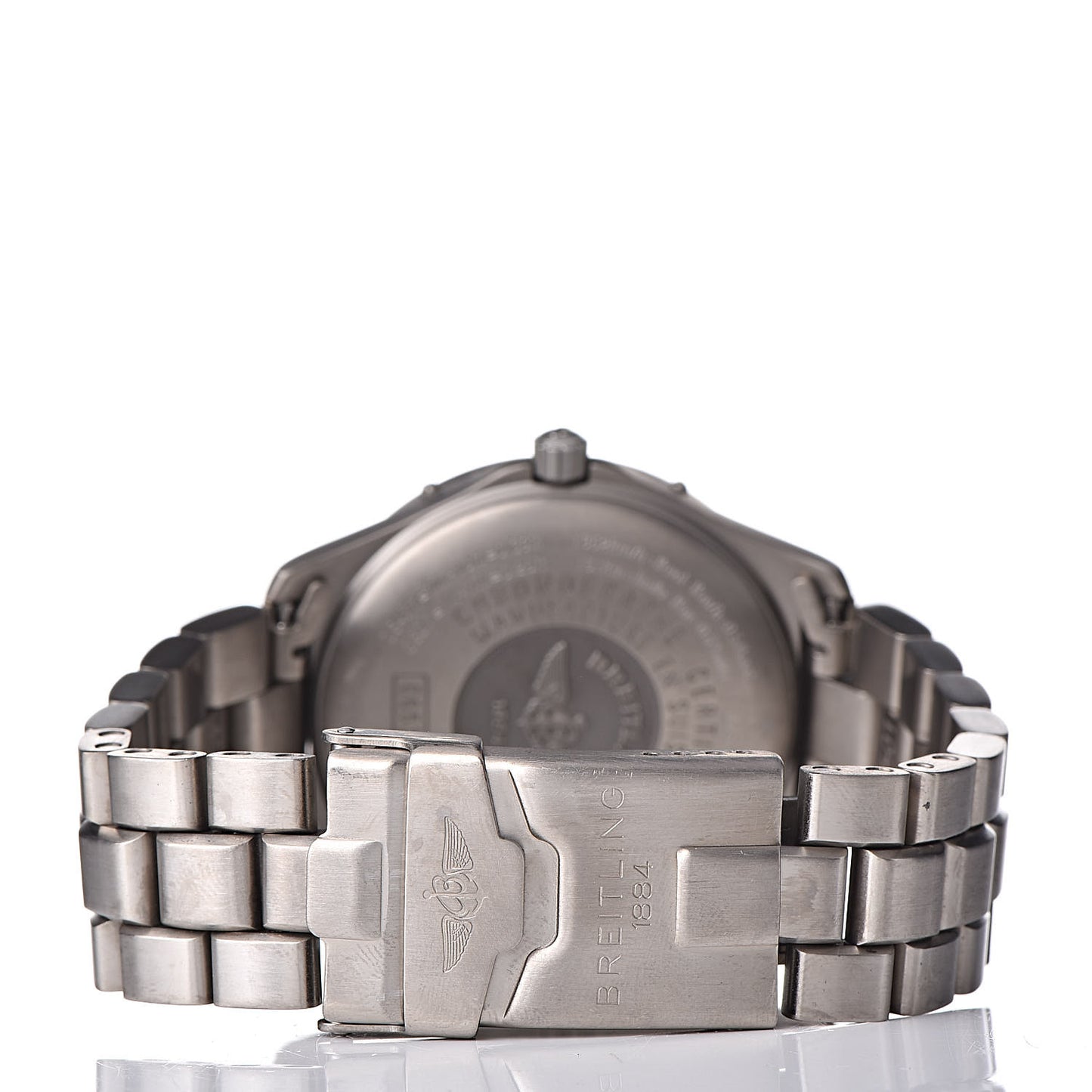 Titanium 40mm Aerospace Digital Quartz Watch Black E65362