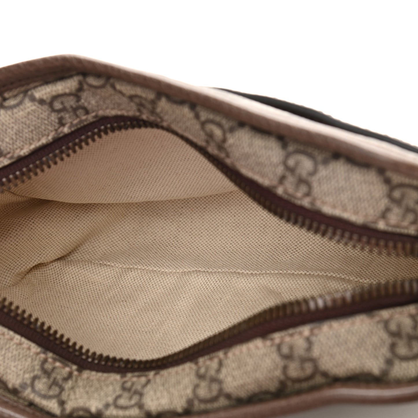 GG Supreme Monogram Web Ophidia Crossbody Bag Beige New Acero