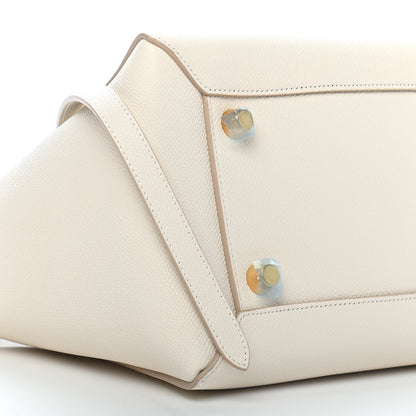 Celine Grained Calfskin Mini Belt Bag White 8 of 10