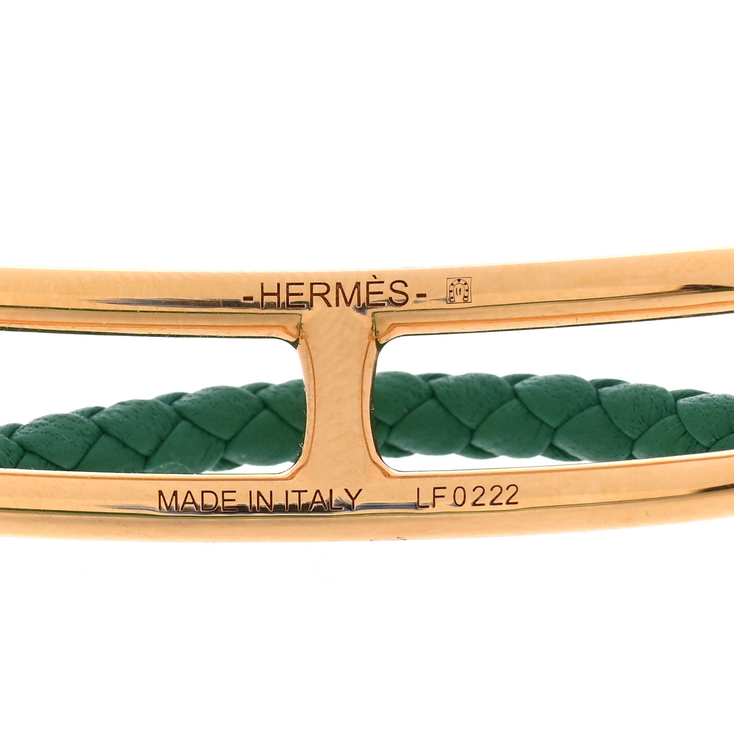 Hermes Swift Roulis Double Tour Bracelet T1 Vert Jade 4 of 5